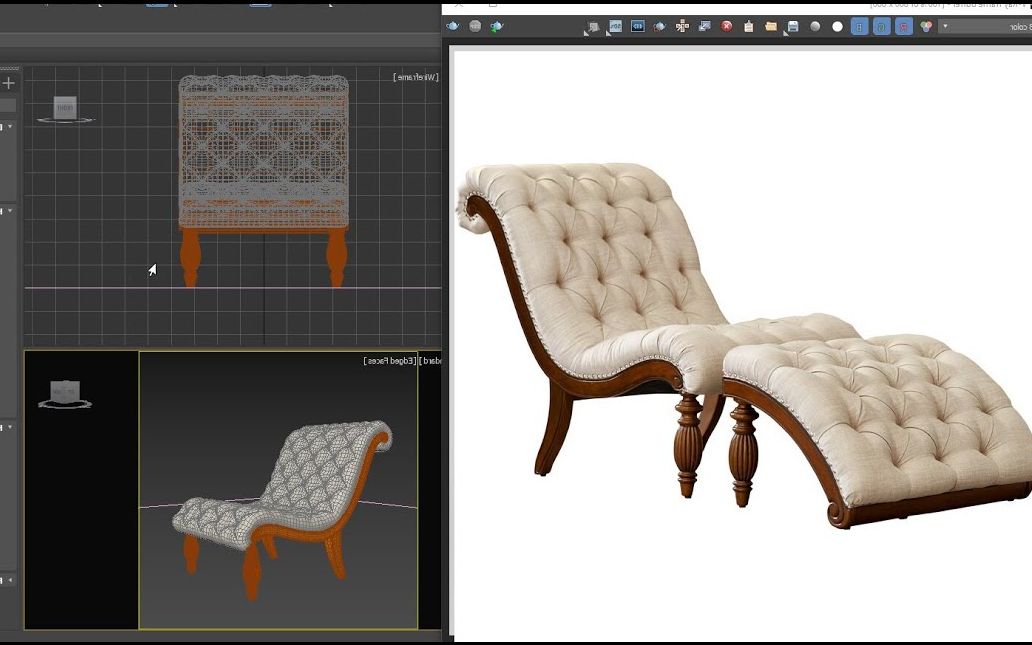 3DMAX长椅制作哔哩哔哩bilibili
