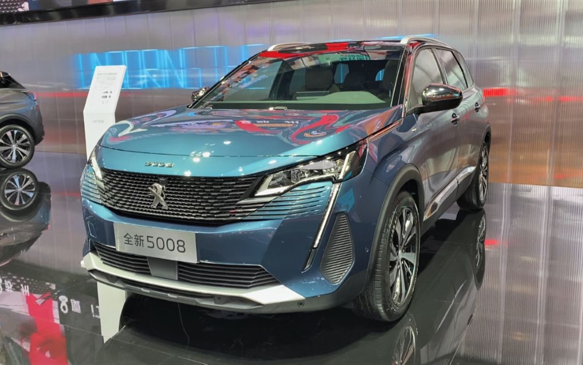 2021款标致5008惊艳亮相,打开车门坐进驾驶室,给个不心动的理由