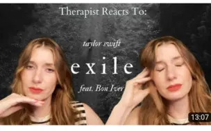 Download Video: 双语Mend With Mere Therapist Reacts To:Exile Ft. Bon Iver-folklore By Taylor Swift