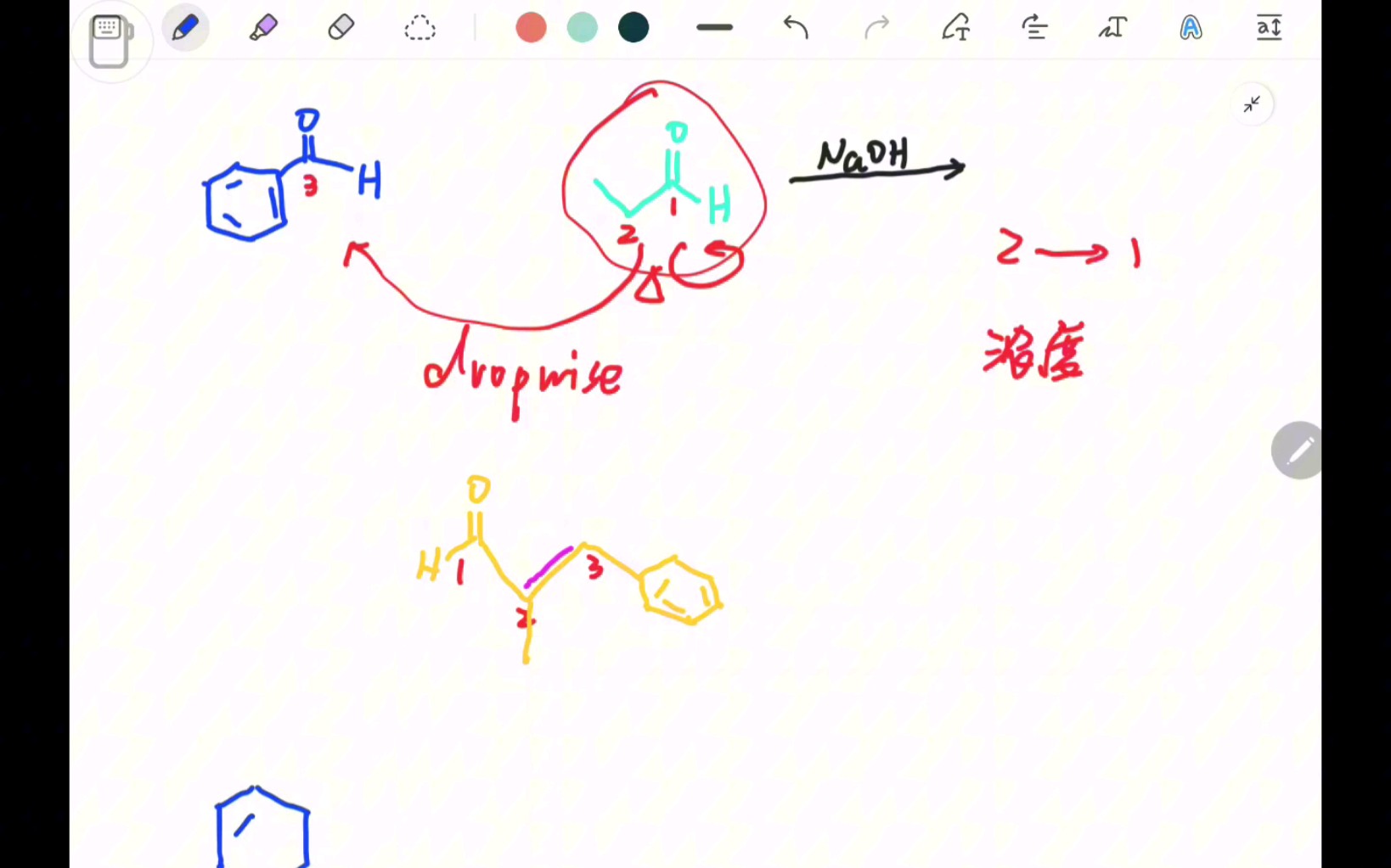 烯醇化反应Enolate(7/10)减少交叉羟醛反应(Cross Aldol Reaction)副反应的两种方式:选择没有𐢧š„底物或LDA催化哔哩哔哩bilibili