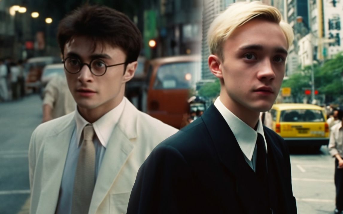 【哈利x德拉科】德哈cp逆天向 midjourney创造王家卫风格新(假)电影