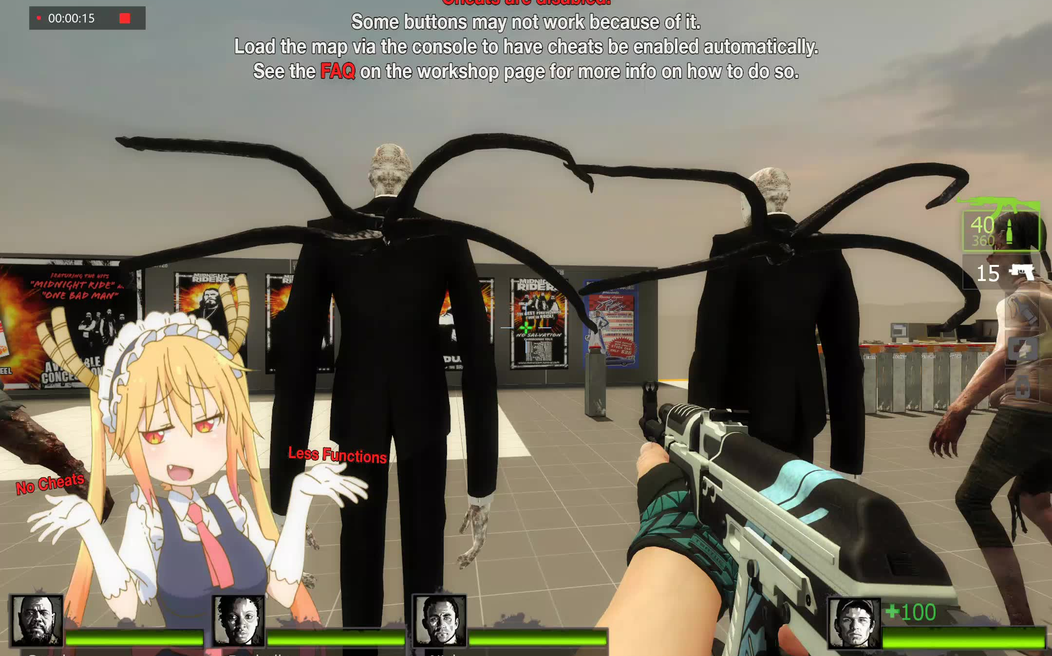 活动作品求生之路2恐怖无脸男替换smokermod推荐第27期