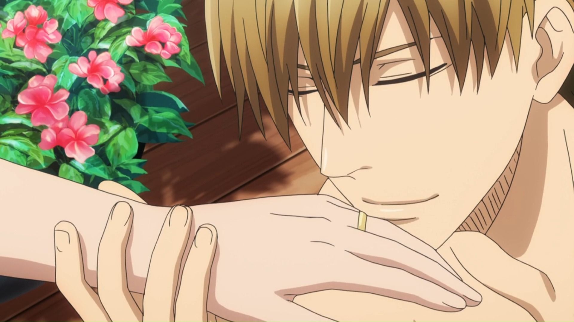 在戒指上刻下你是我的宝物也太会了吧!【抱胁】