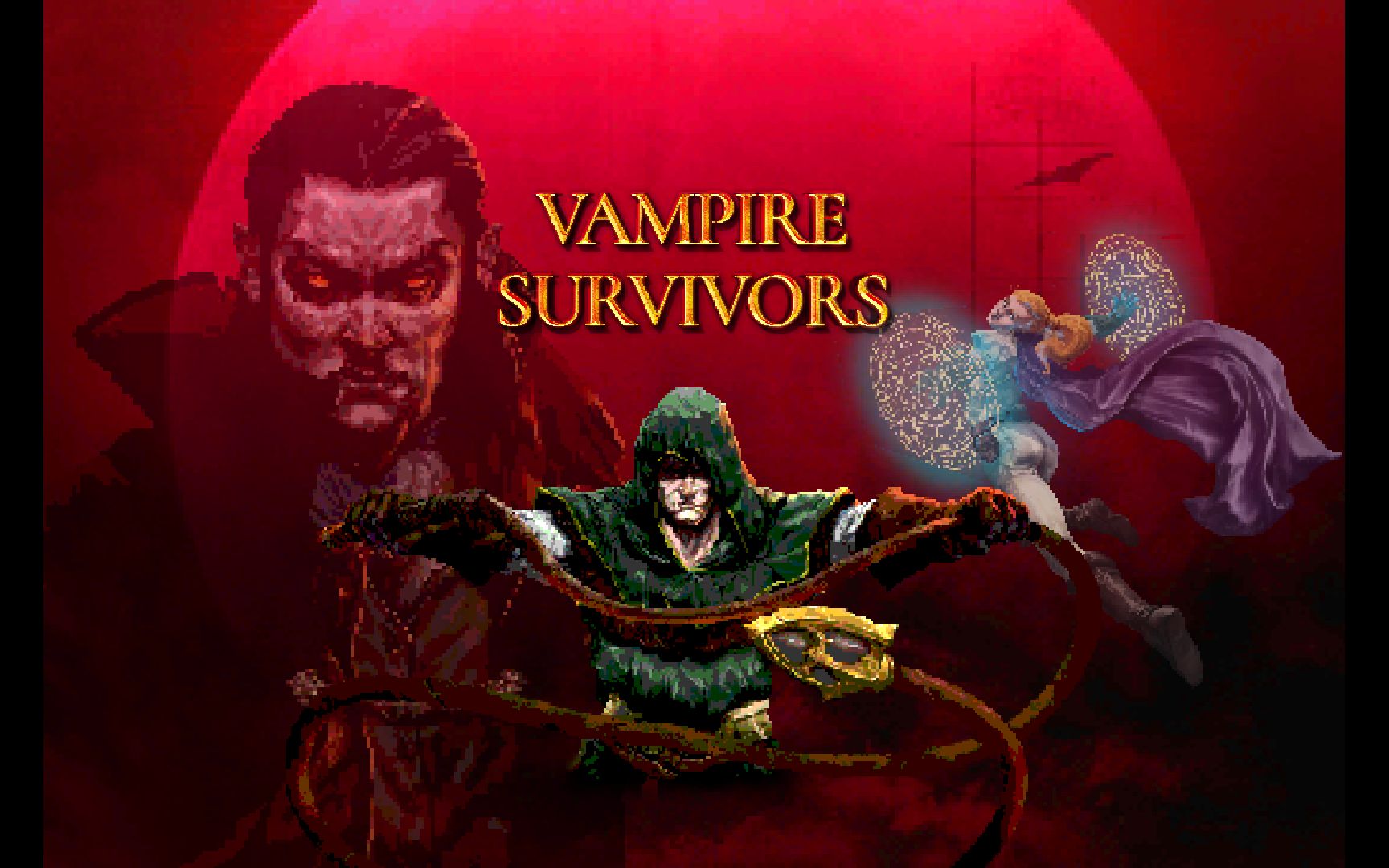 【vampiresurvivors吸血鬼幸存者】萌新吸血鬼终于通关了攻略