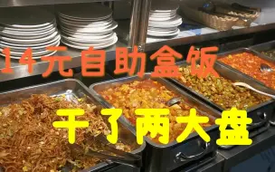 Download Video: 石家庄为数不多的自助盒饭，14块钱管饱，干了满满两大盘真香