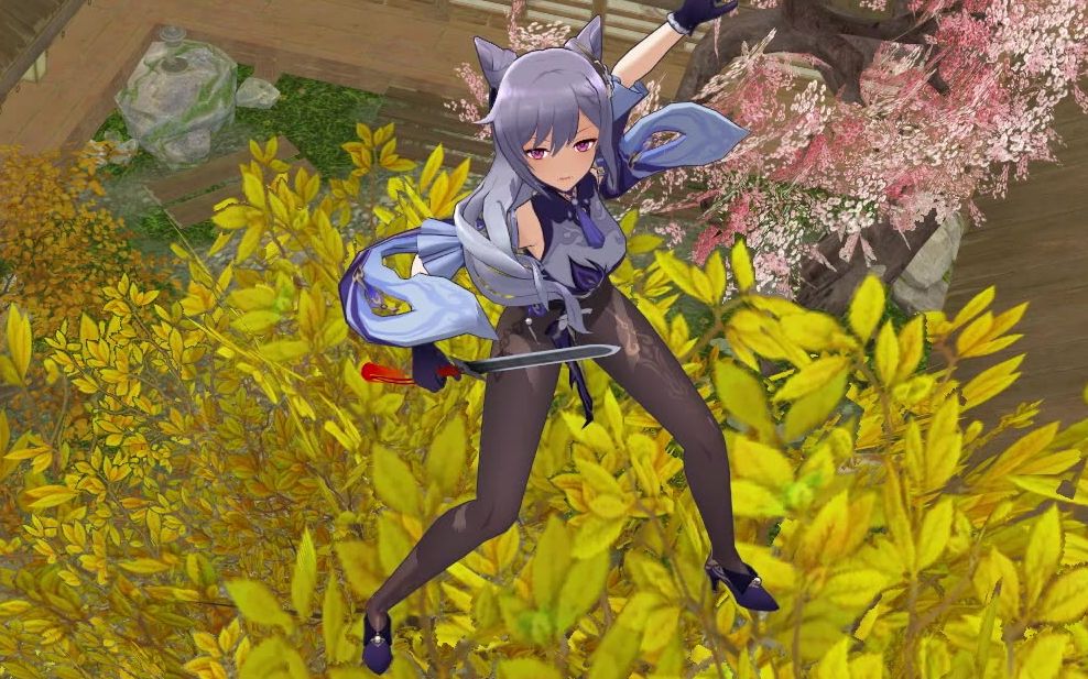 【原神】女侠,小的不敢了.【刻晴皮裤版】