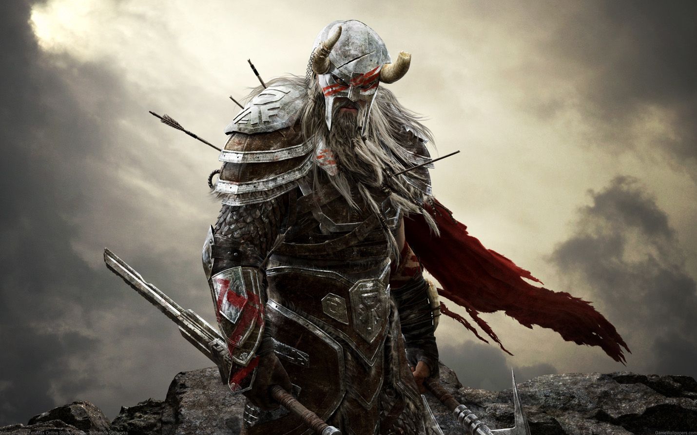 上古卷轴5重制版吸血鬼双持重甲战士p5