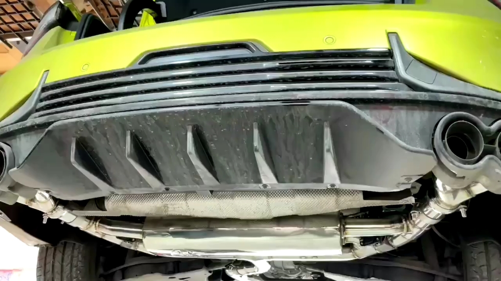 领克03 改装中尾段阀门排气