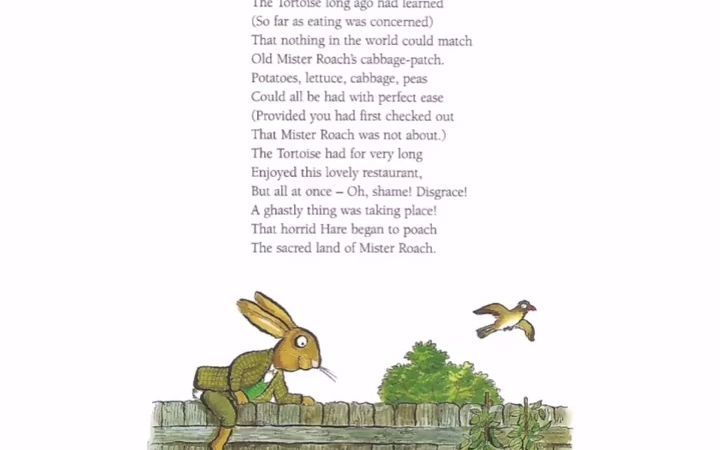 [图]【英文绘本阅读】The Tortoise and the Hare by Roald Dahl-Ladybird Readers Level 1