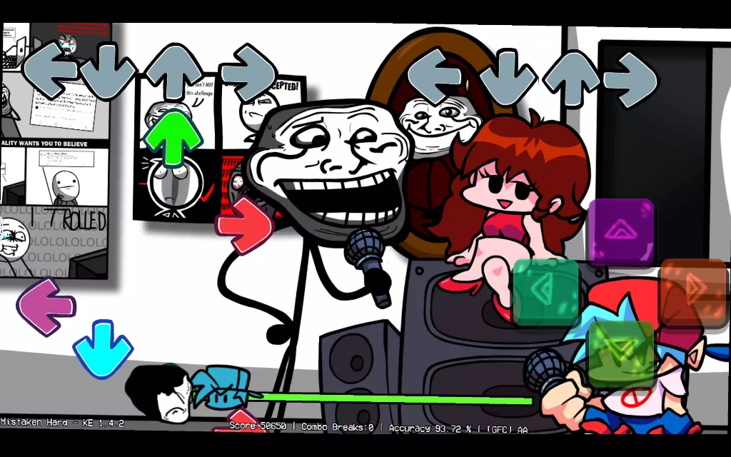 fnf阴间模组 vs trollface