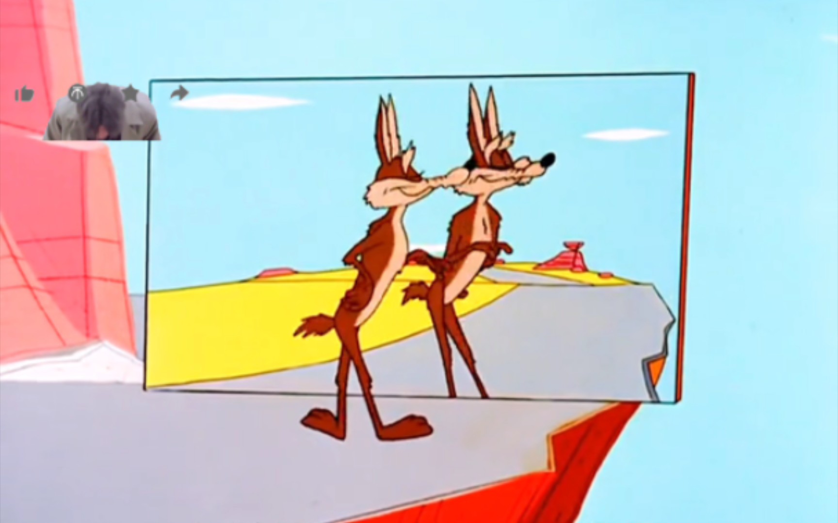 歪心狼变成了万磁狼,和bb鸟日常奔跑战斗