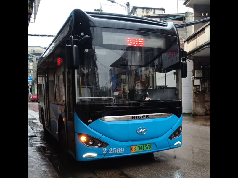 7月春夏摄影总结记61柳州公交二分公司海格蔚蓝纯电klq6856gaevn3a