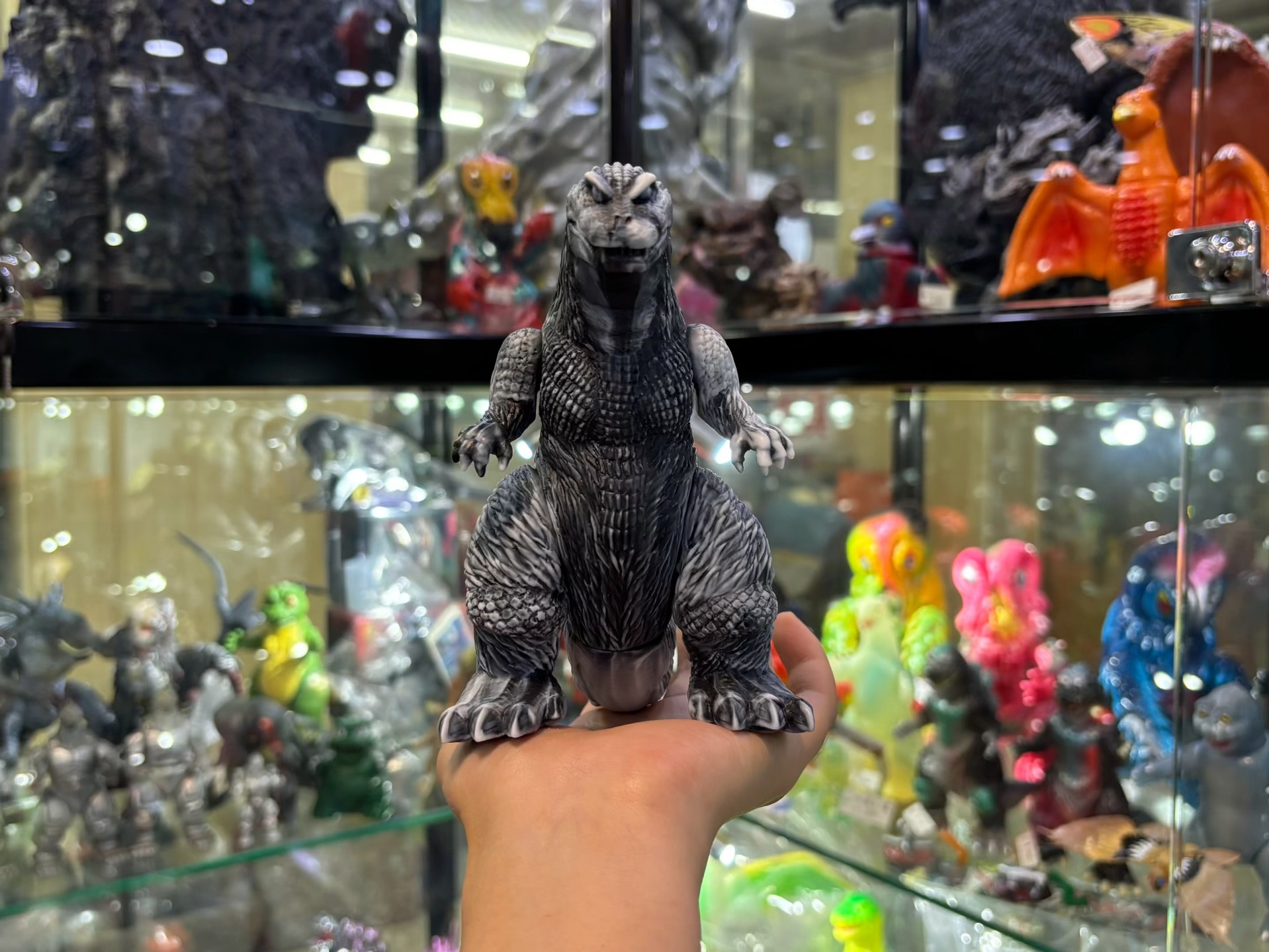 哥斯拉系列 sunguts 本铺 东宝怪兽总进击 gmk 白眼哥斯拉 水墨配色