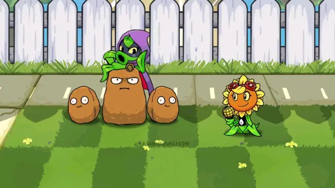 绿影侠和耀斑花