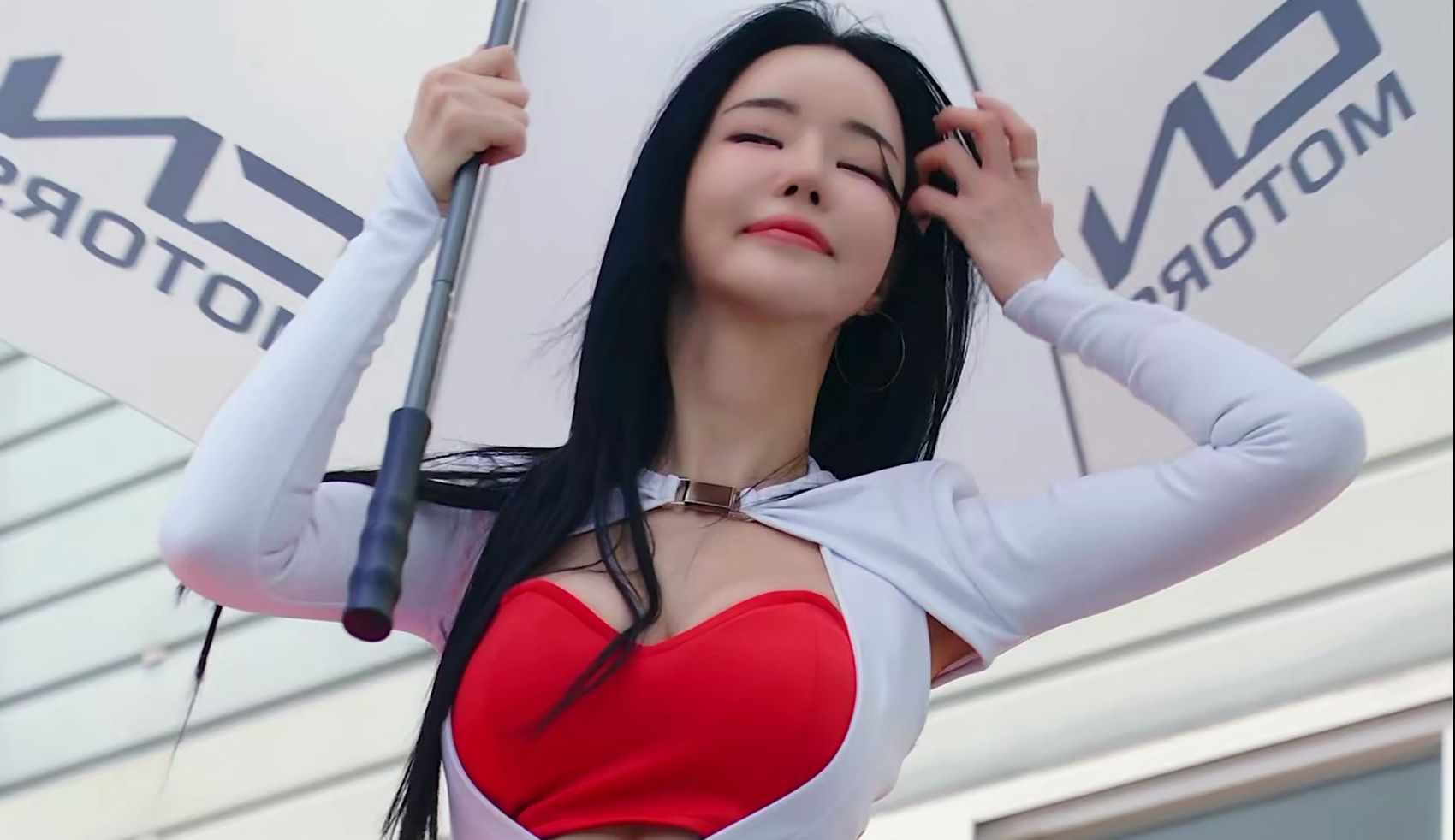 【2024唯一模特节0428】美女模特车模闵汉娜(3