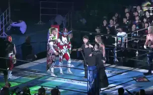 Descargar video: 【NJPW新日摔】619神秘人雷尔,棚桥弘至,莱卡vsBULLETCLUB Dominion2018 6.9