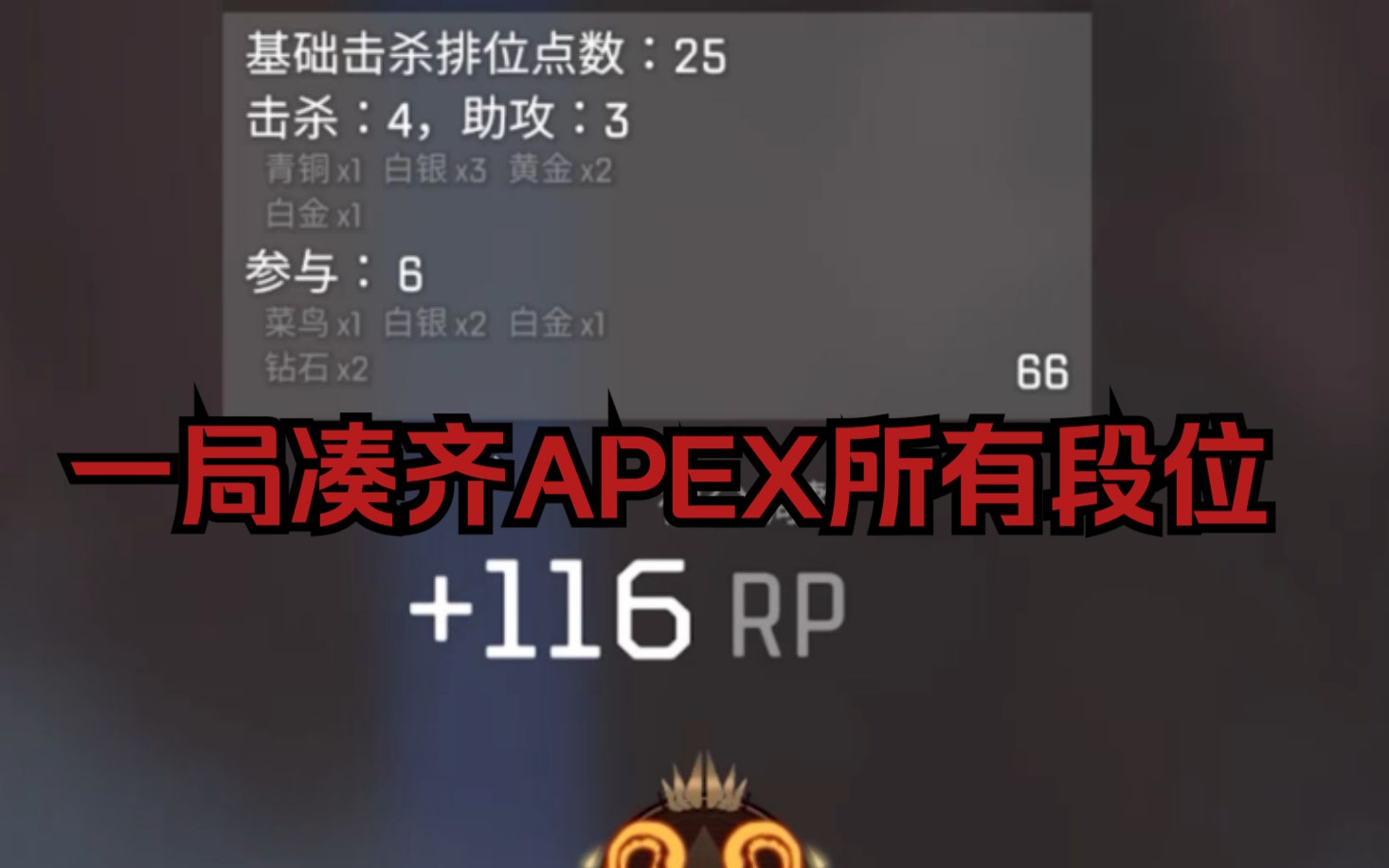 apex段位分布图片