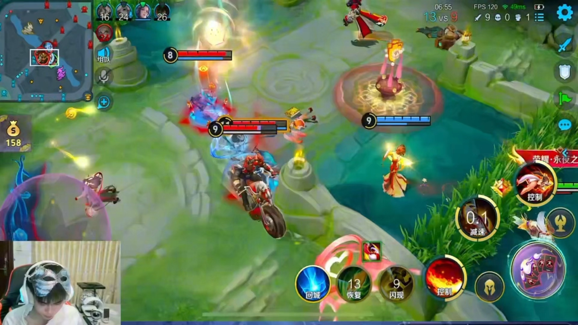 火舞手法拉满五连绝世合集