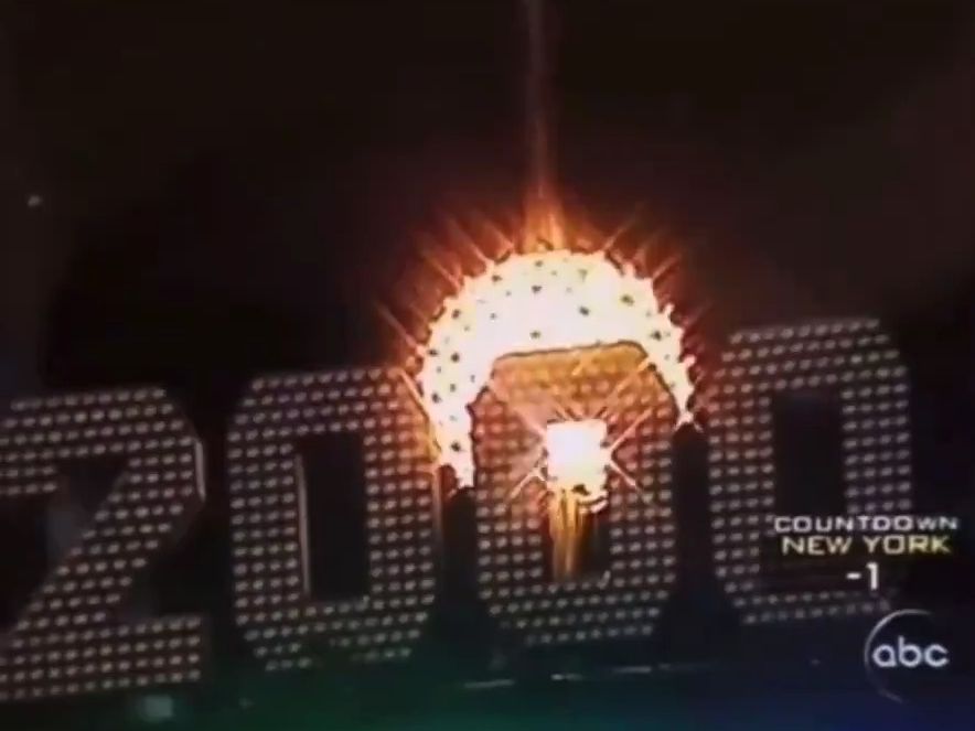 ABC美国广播公司镜头下的千禧年跨年时刻