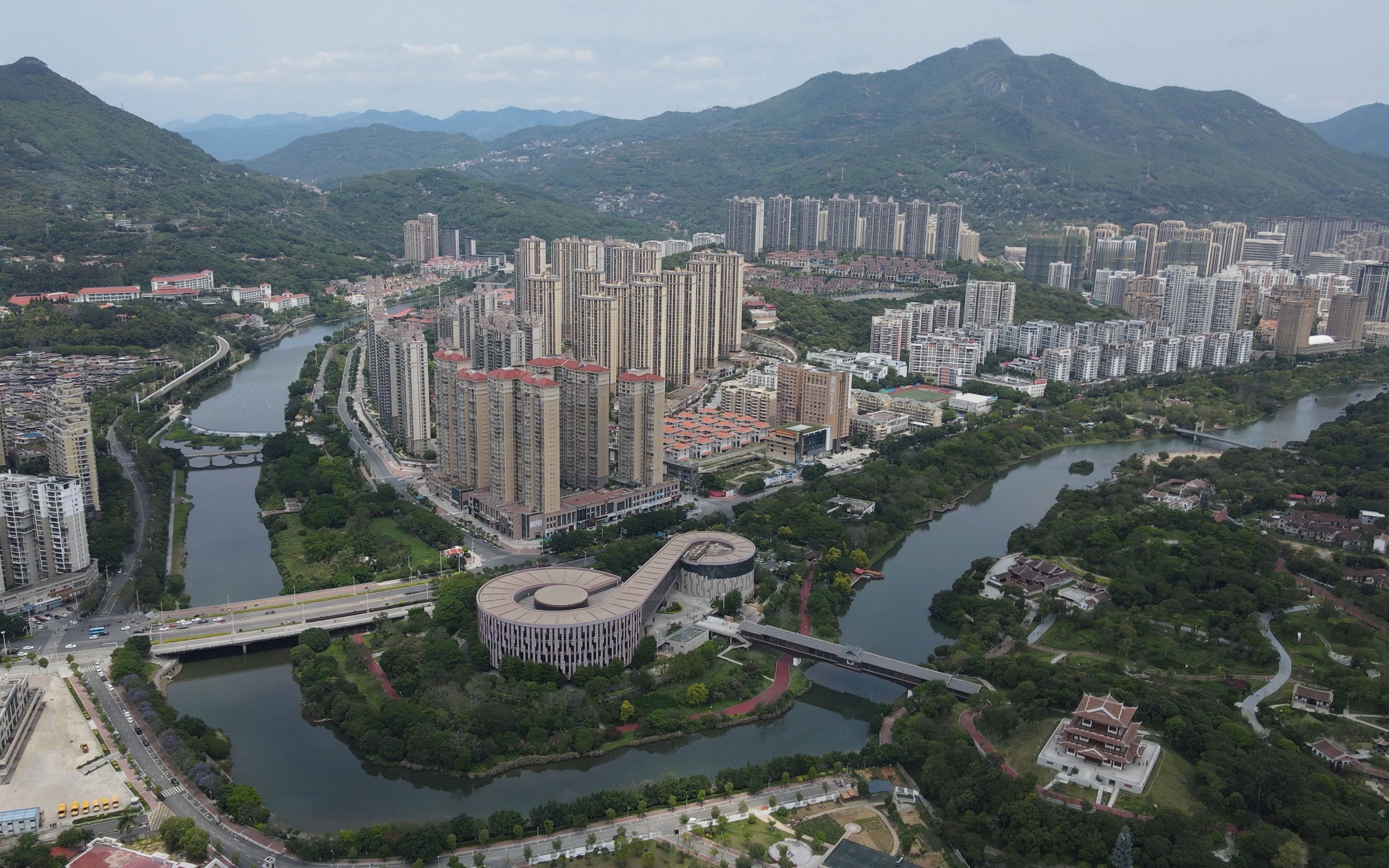 我的大疆mavic air 2还能打,五一莆田绶溪航拍&剪辑