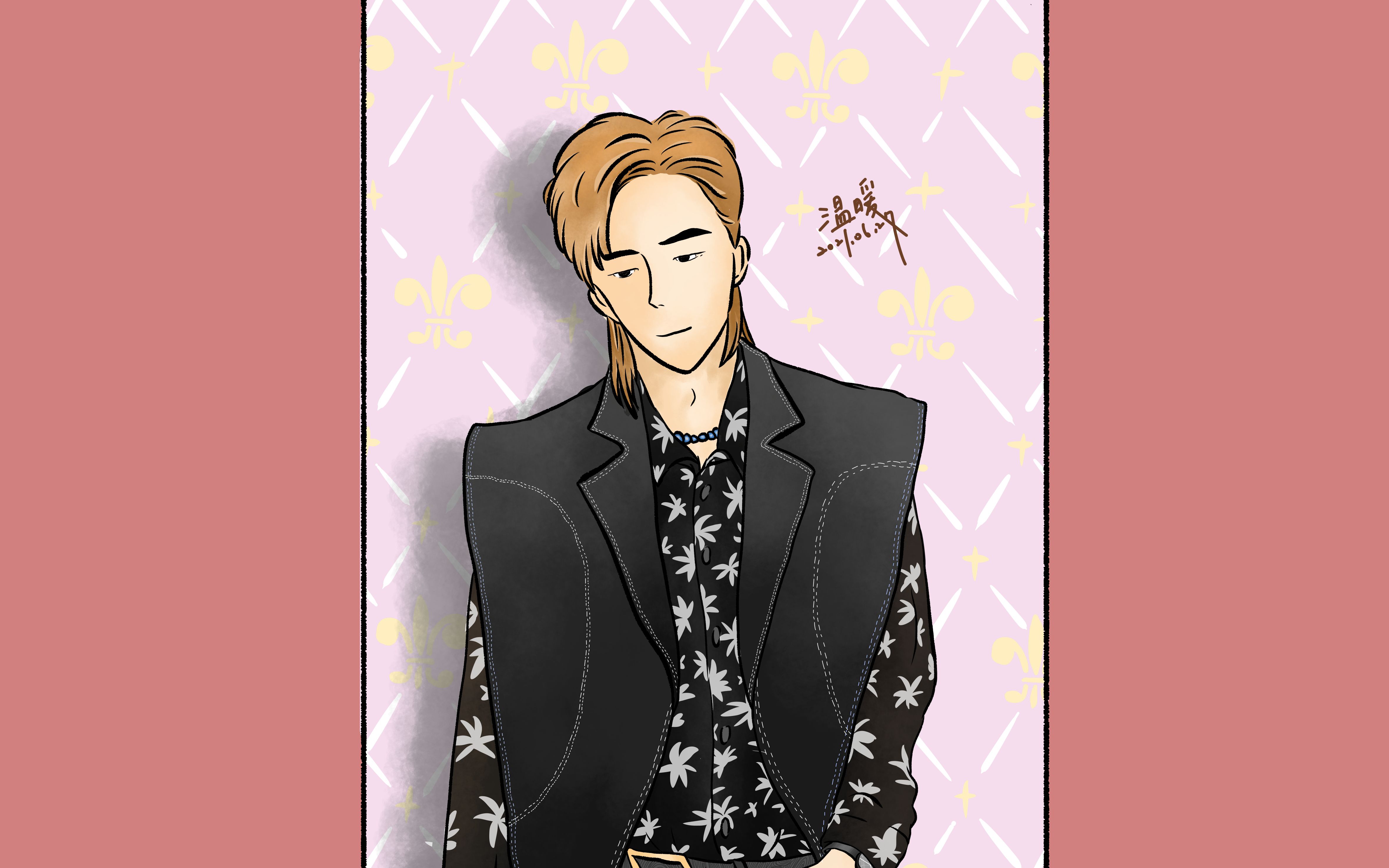 刘宇宁-迪士尼在逃王子系列 手绘