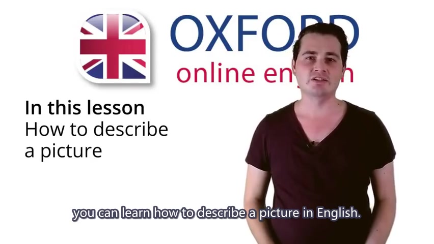 [图]How to Describe a Picture in English - Spoken English Lesson英文字幕