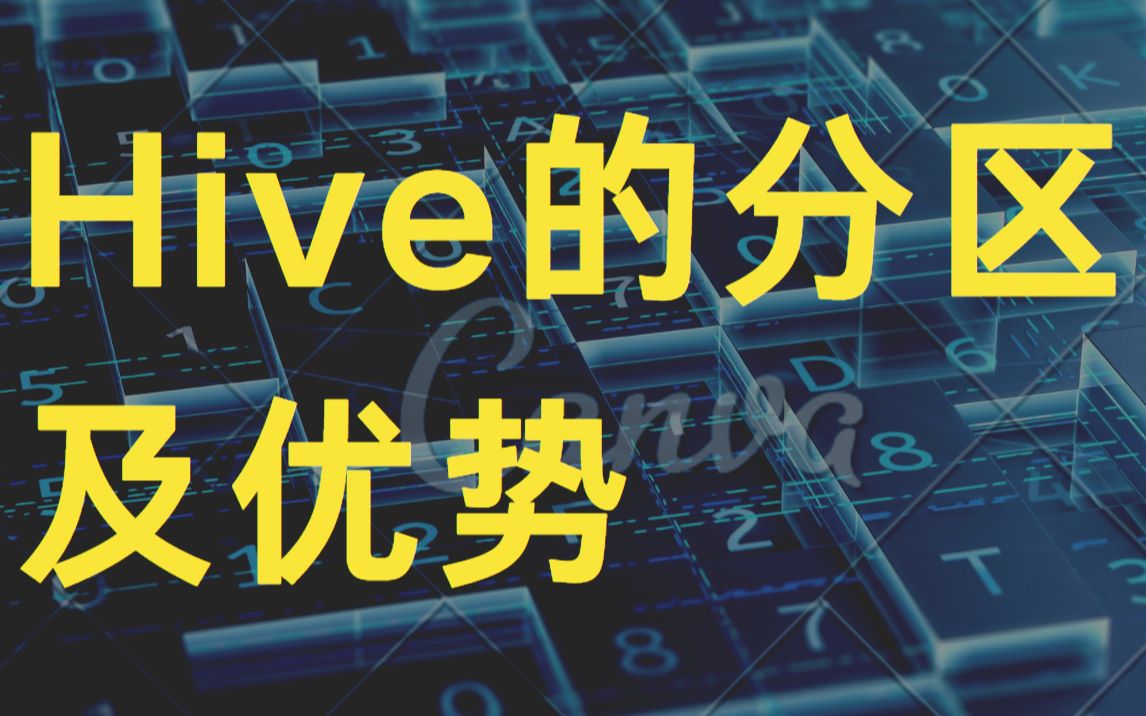 大数据必背面试题之Hive的分区及优势哔哩哔哩bilibili