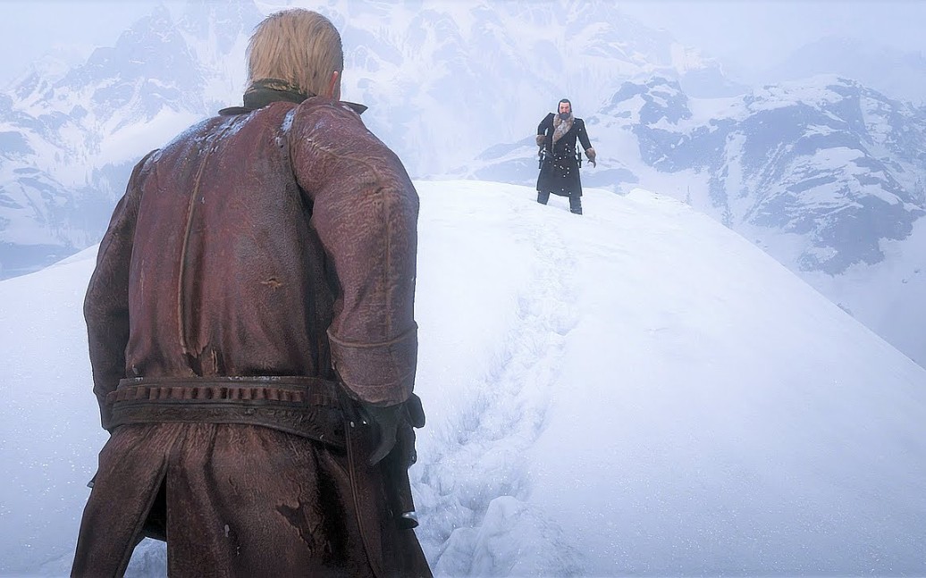 荒野大镖客2npc决斗#(达奇 vs 迈卡)