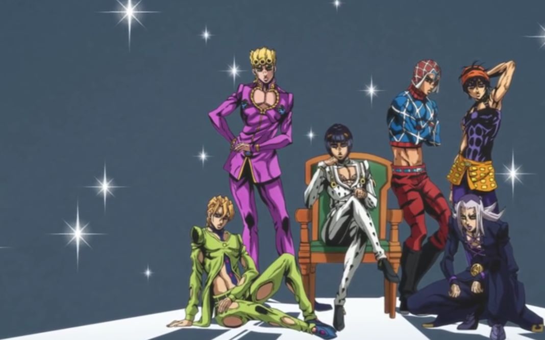 【jojo黄金之风】通往敌人的道路 护卫队战斗混剪_哔哩哔哩 (゜-゜)つ