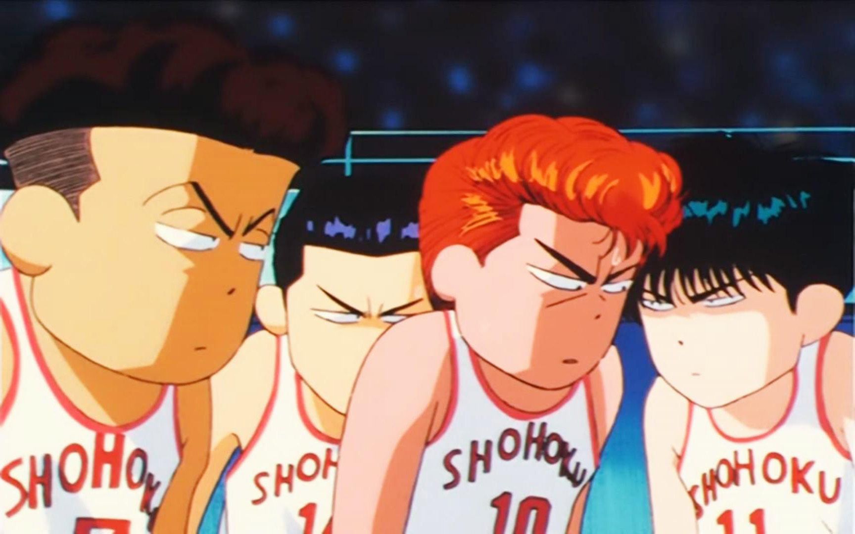 湘北vs三浦台,安西教练出其不意,湘北开场大比分落后