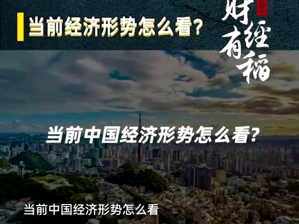 金砖国家银行第一任首席经济学家 李稻葵:当前网络中国经济形势怎么看?哔哩哔哩bilibili