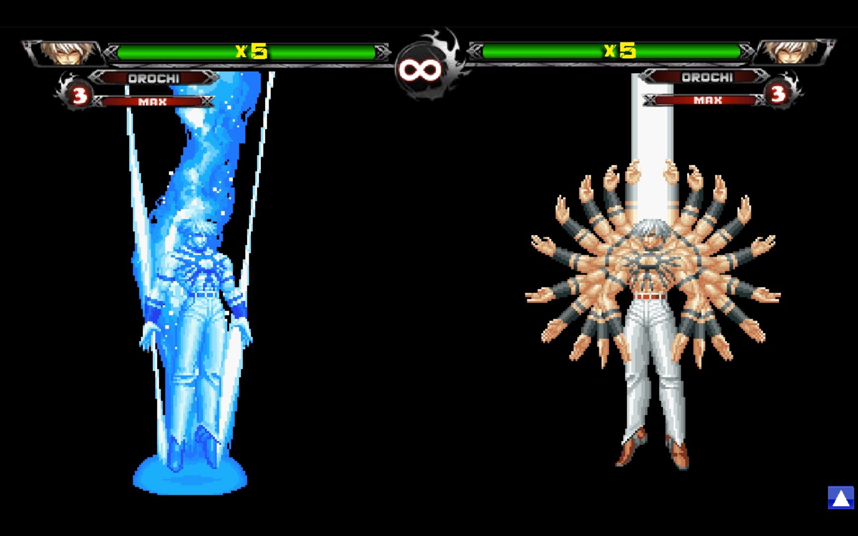 拳皇wingex双神大战大蛇vs蛟神仙打架