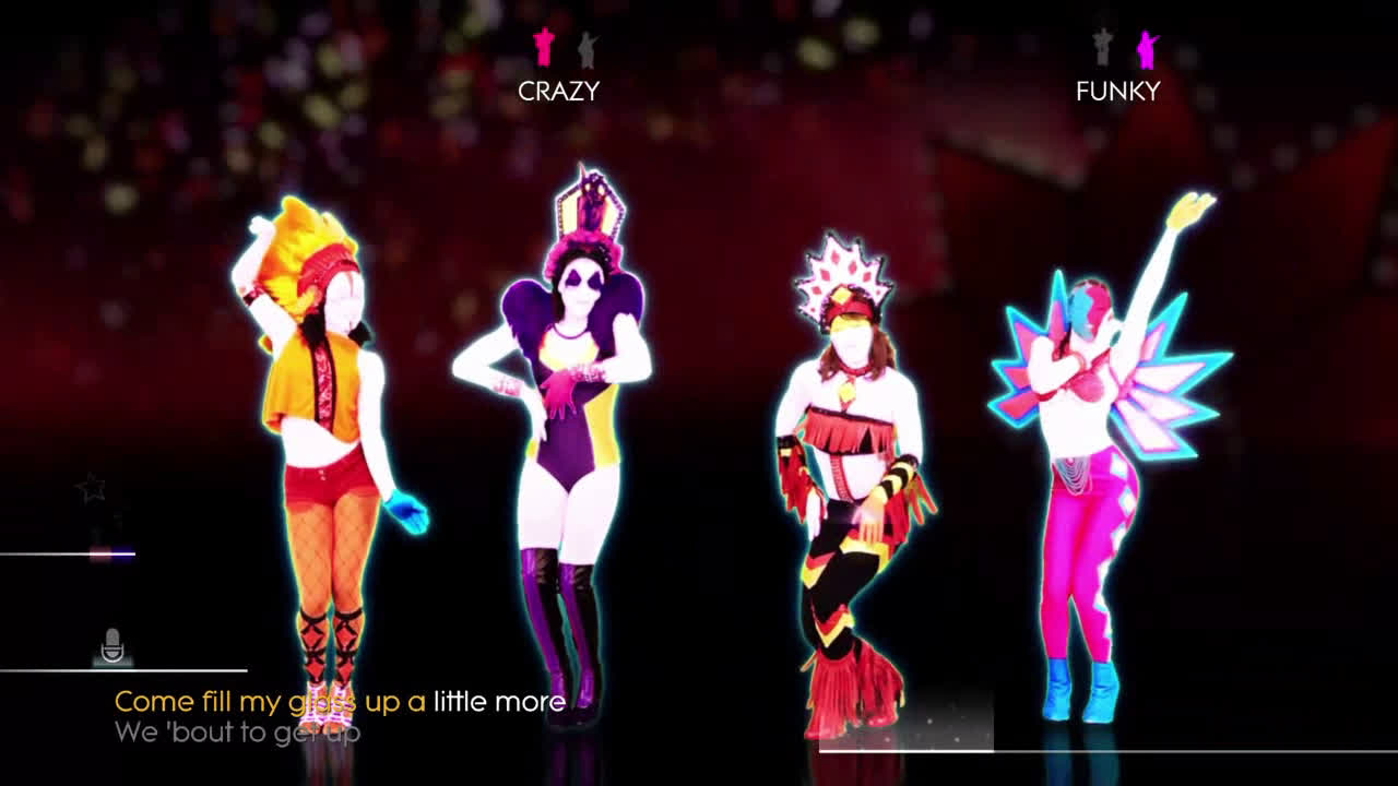 [图]PS4舞力全开2014 Pound The Alarm-Nicki Minaj Camera五星 四人舞蹈