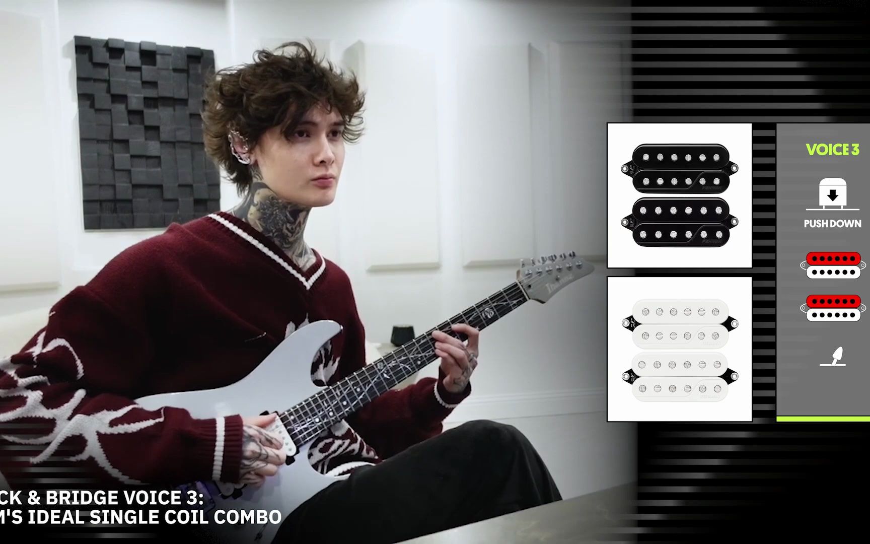 tim henson (polyphia) signature series pickups playthrough no