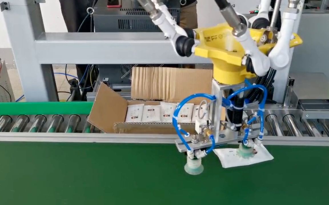 蜘蛛手装箱机-技术创新