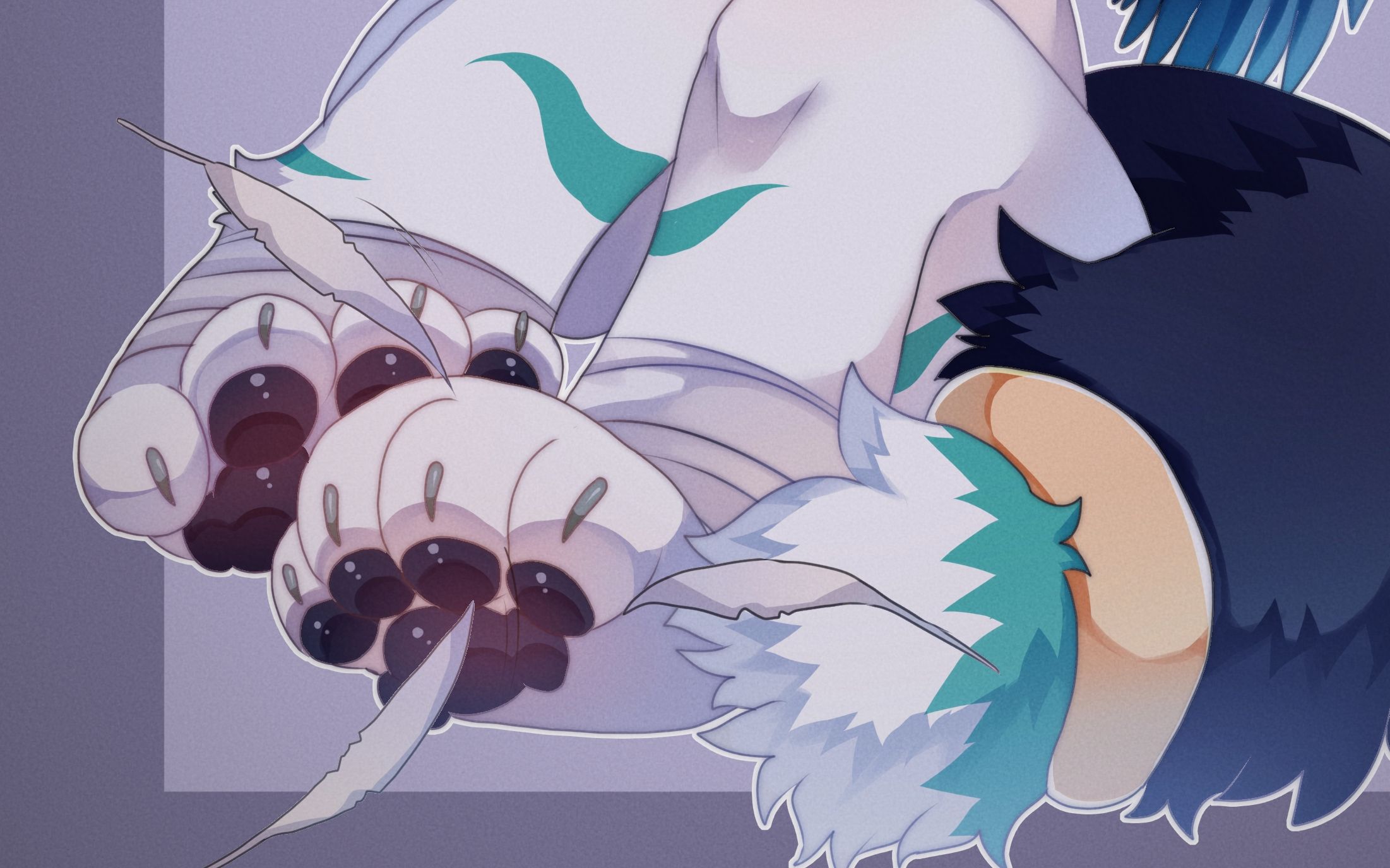 【furry绘画】听说你很怕痒!