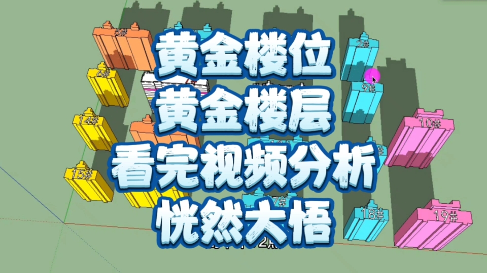 买房不能听人“瞎说八道”,建筑设计师专业分析,好位置易如反掌哔哩哔哩bilibili