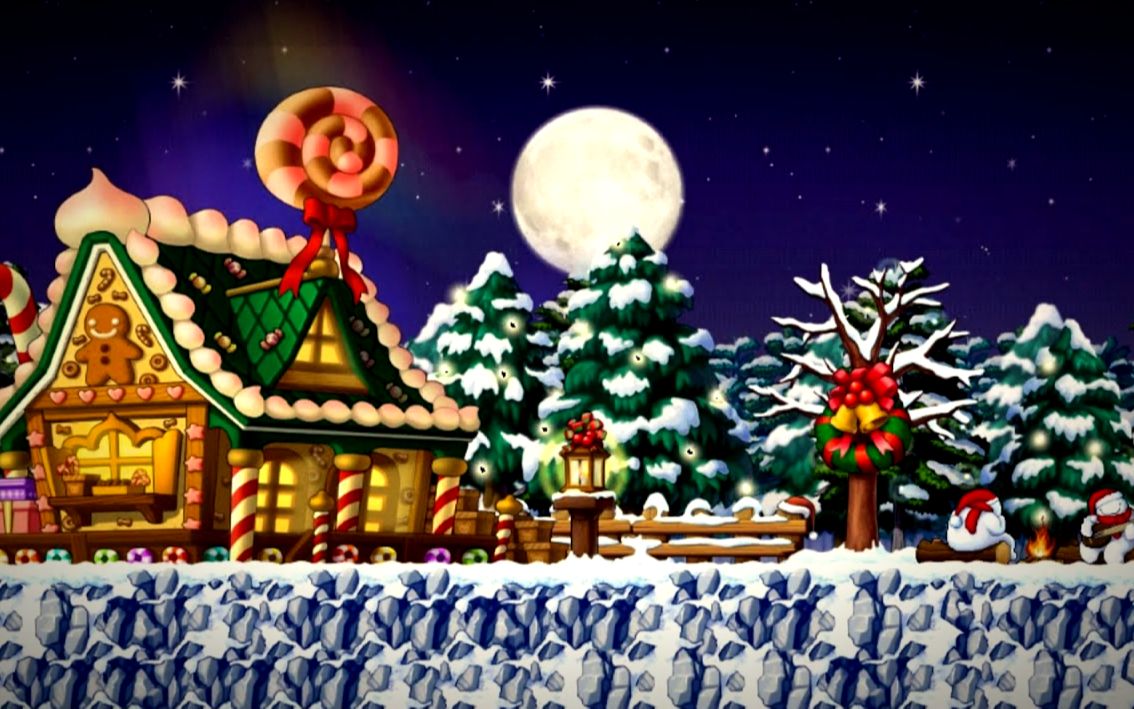 冒险岛圣诞村bgm-钢琴