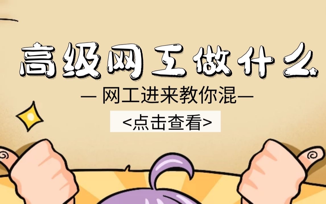 高级网络工程师做什么?哔哩哔哩bilibili