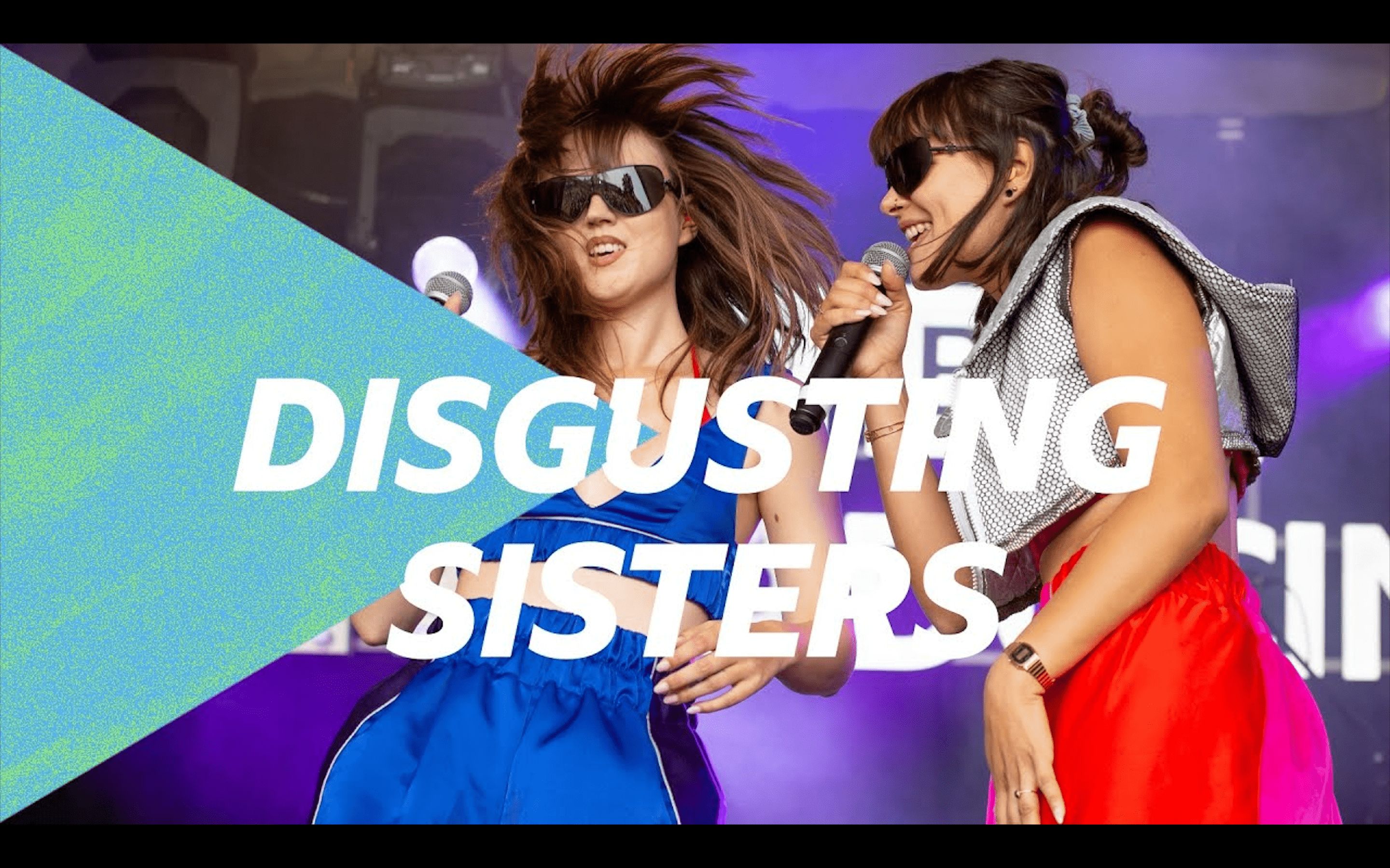 【Disgusting Sisters】「TGIF」英国雷丁BBC Music Introducing at Reading 2024音乐节最新现场哔哩哔哩bilibili