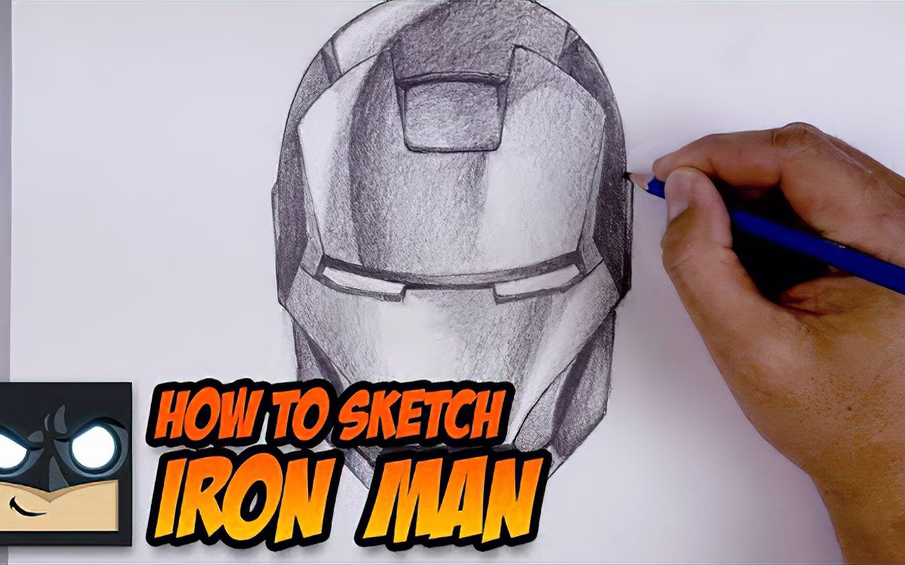 [drawing 4 kids][绘画教程][191222]如何画钢铁侠 iron man