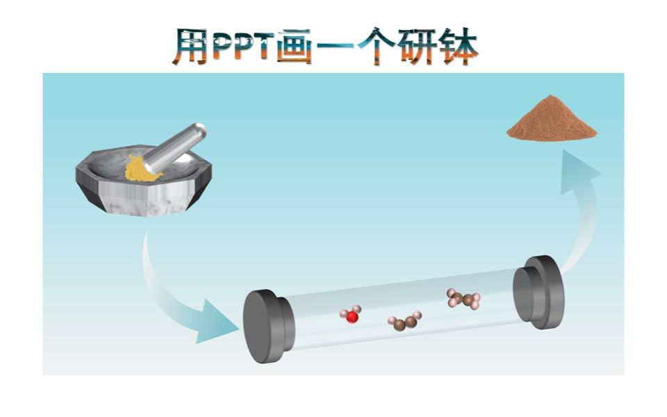 【PPT科研绘图】用PPT画一个研钵 - 视频下载 Video Downloader