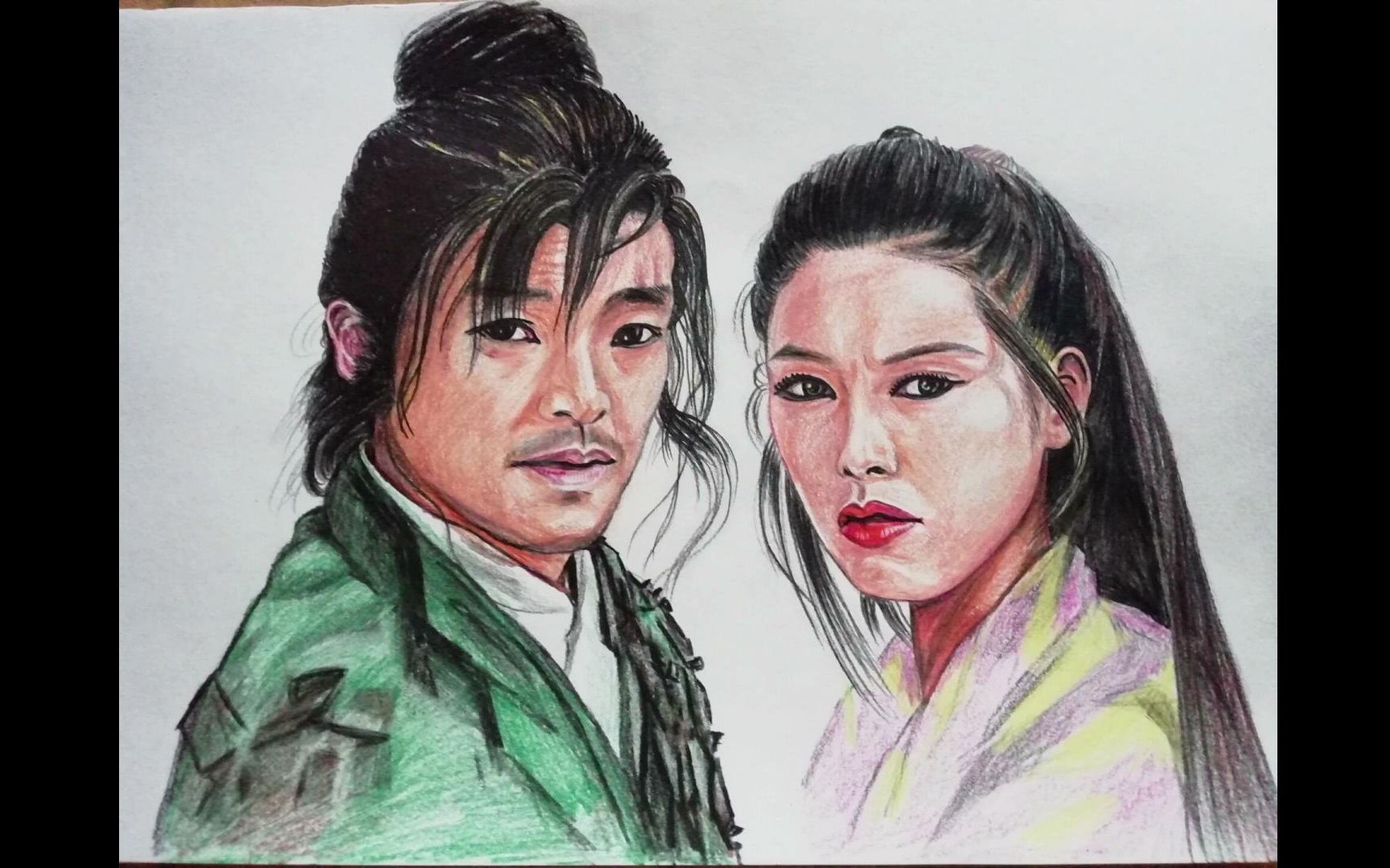 活动作品手绘大话西游进来听歌啊