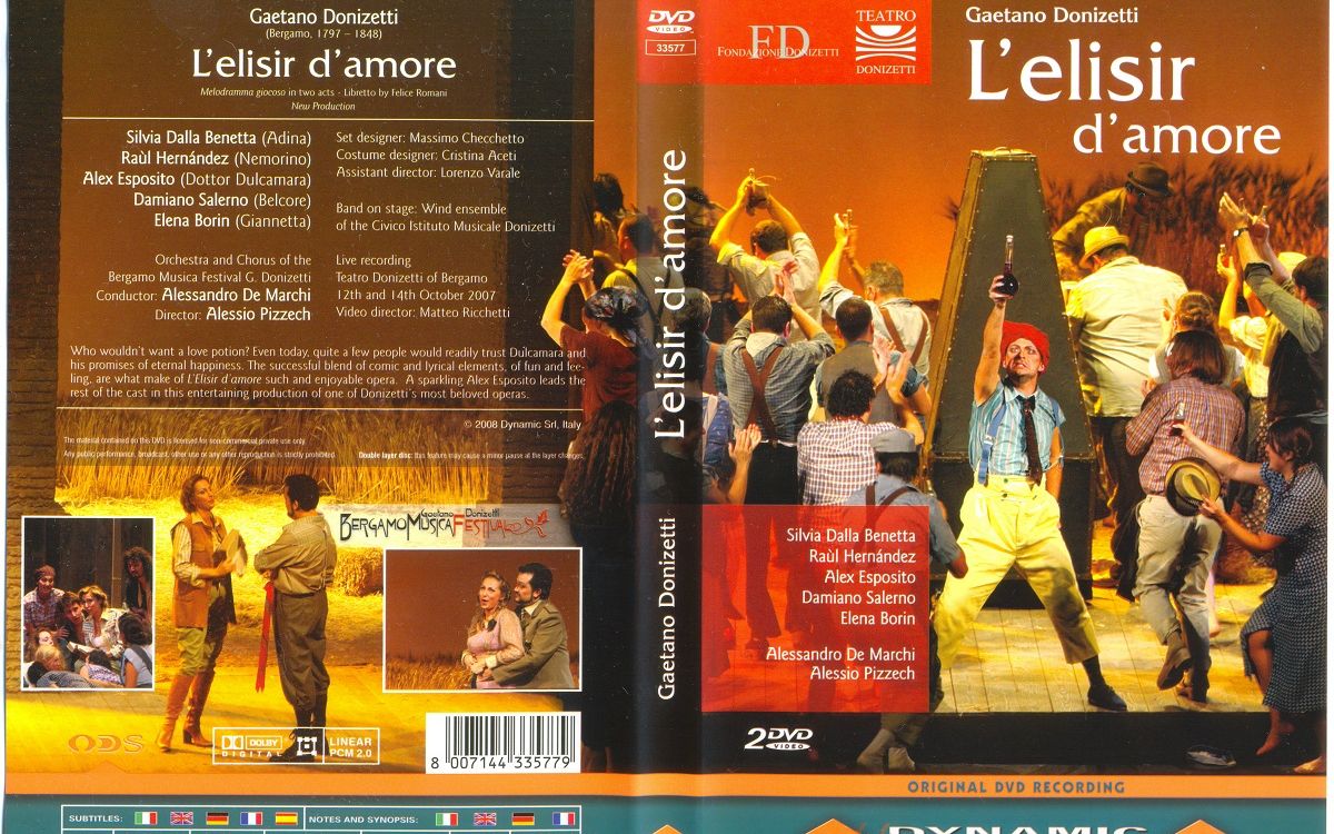 [图]意 英字Gaetano Donizetti - L'elisir d'amore 爱的甘醇 2007