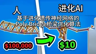 基于进化遗传神经网络的Poly Bridge（桥梁建筑师）优化算法 - AstroSam