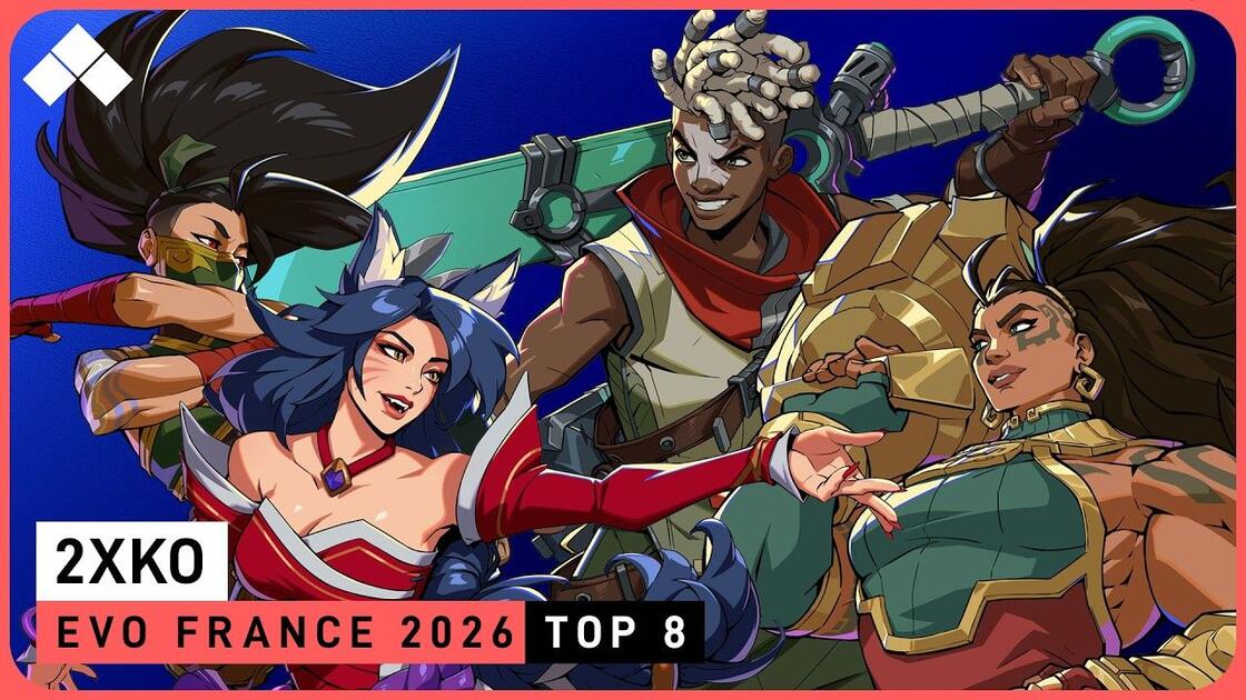 France Rally 【Evo France 2026】《2XKO》八强决赛 | 来源:Evo Events_赛事