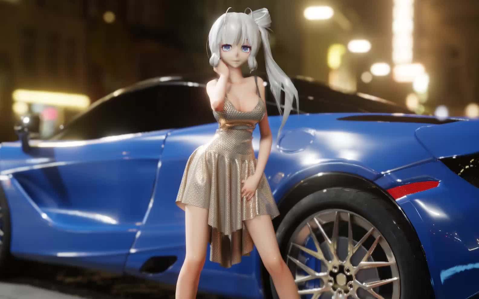 光辉mmdgoodnightkiss布料解算2k