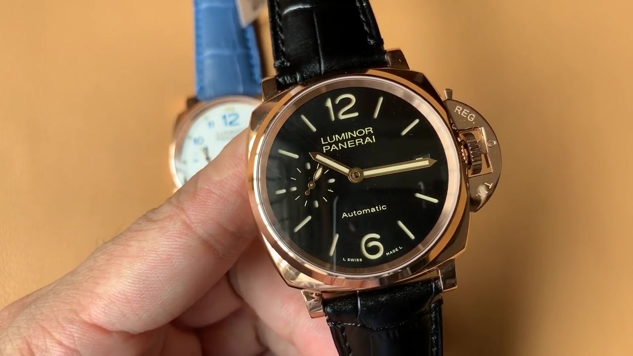 做工接近正品非常完美-vs沛纳海908腕表中国福 p9000机芯