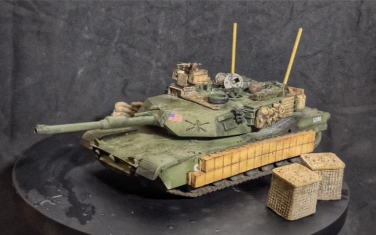m1a1艾布拉姆斯坦克模型