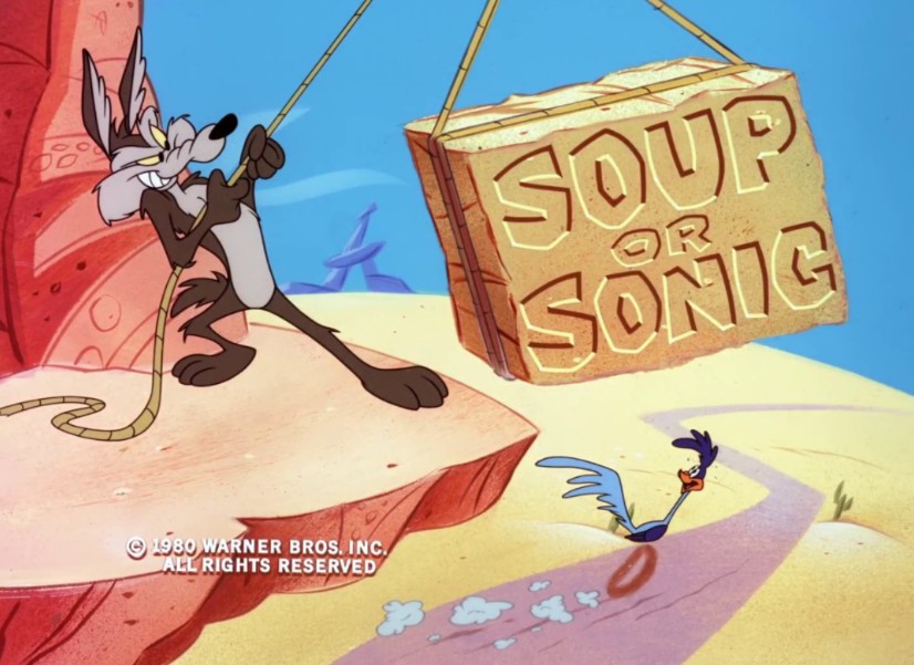 【动画短片】BB鸟与歪心狼 Soup Or Sonic 1980哔哩哔哩bilibili